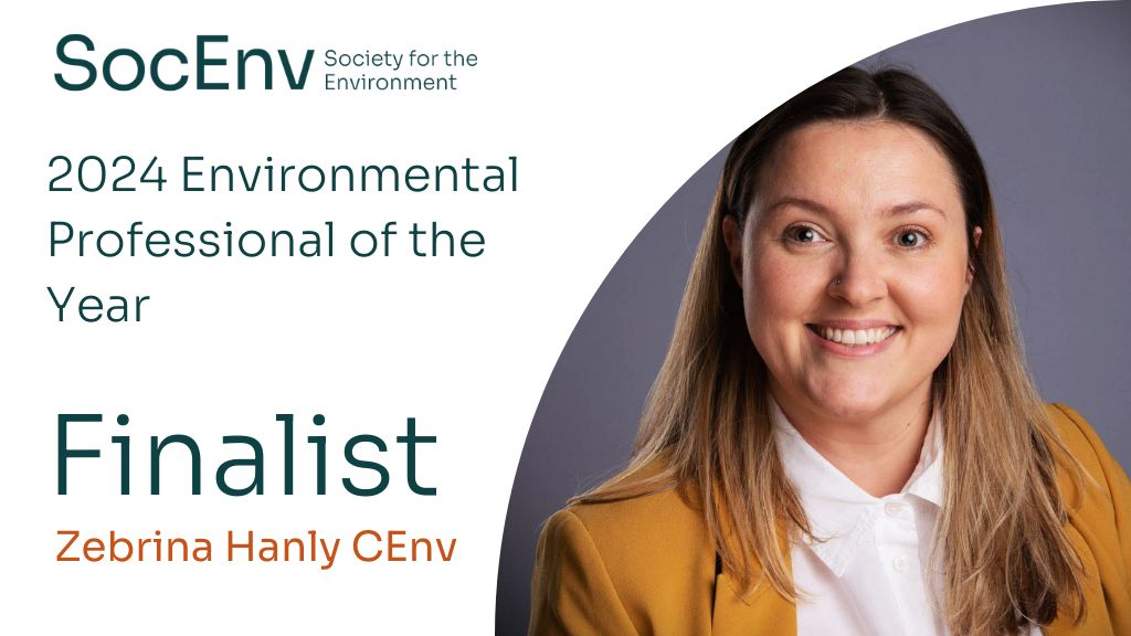 🏆Meet the finalists | The next Environmental Professional of the Year finalist is Zebrina Hanly CEnv, Head of Environment and Climate Change at @RoyalMail and is registered via @IEMAnet. Congratulations Zebrina #SocEnvAwards Find the other finalists are👉buff.ly/4aogJEq