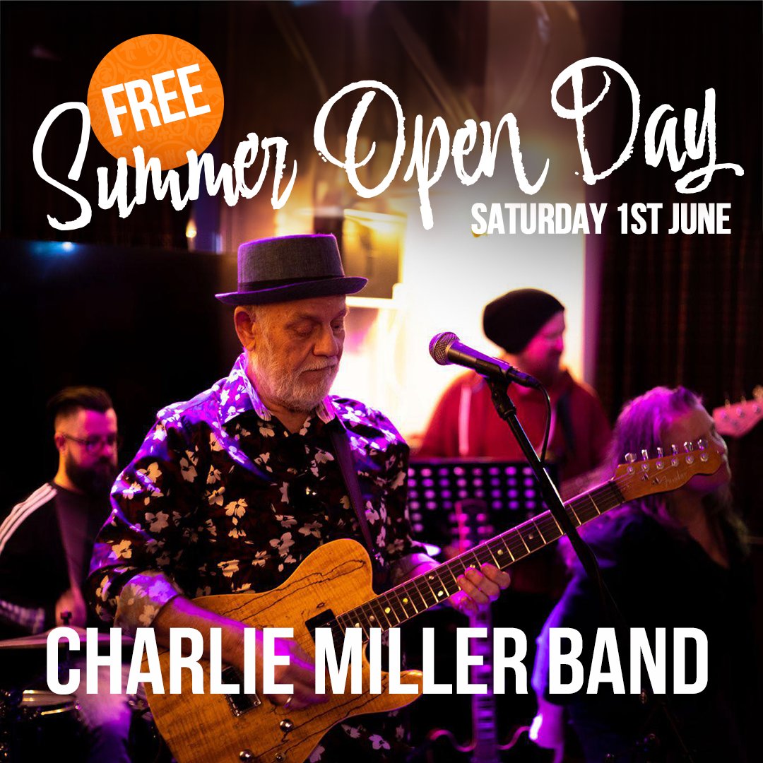 There's just 1 day to go until The Charlie Miller Band play our FREE Summer Open Day!

With original music and classic covers, The Charlie Miller Band will get you dancing. Catch our closing act on the Main Stage at 6:50pm! More information here: glastab.be/OpenDayInfo