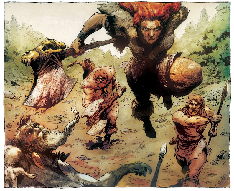 ElTorres72's tweet photo. No iba a enseñar nada todavía, pero es que me están llegando unas paginacas de un Ghost Wolf primal de @77Juanfra y de Alejandro Torres, que me están haciendo babear.
Aquí una viñetita. https://t.co/OwIYuva0G0