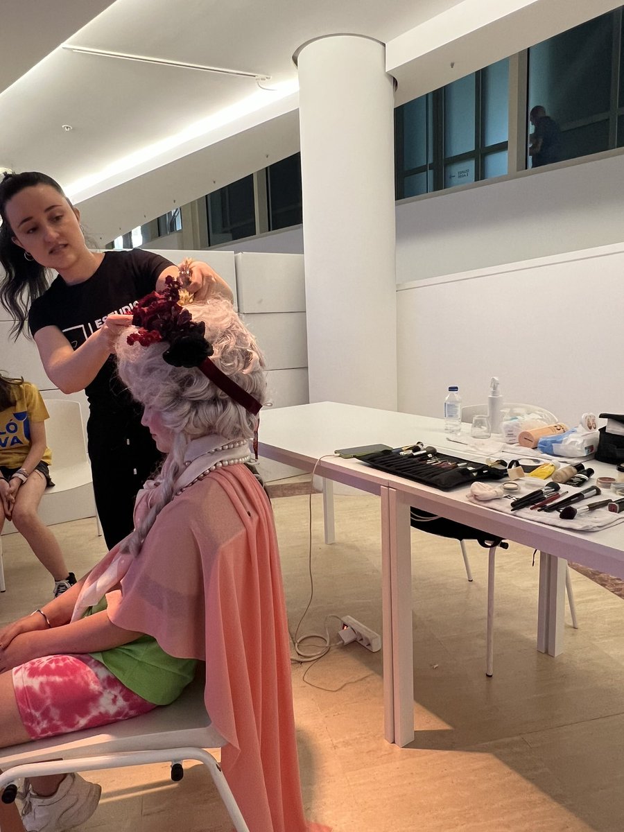 Obradoiro de maquillaxe 💄#LóVaGalicia