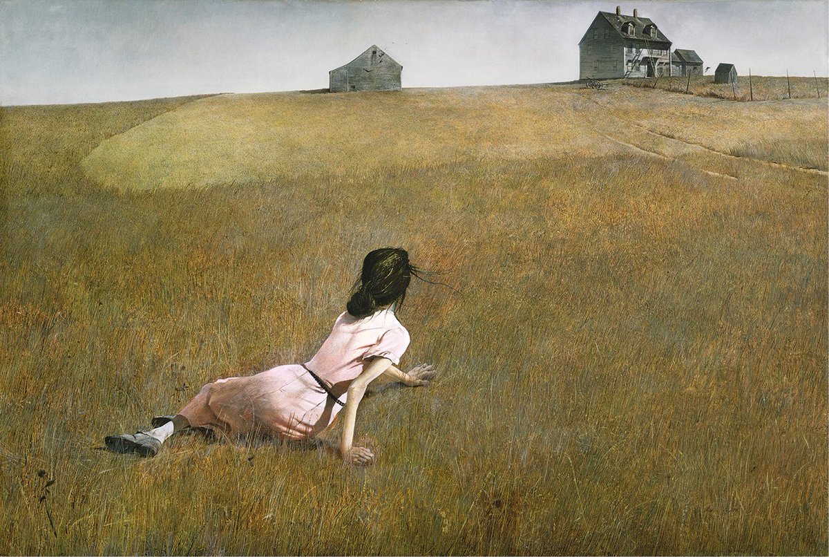 Andrew Wyeth💫
#art #andrewwyeth #regionalism