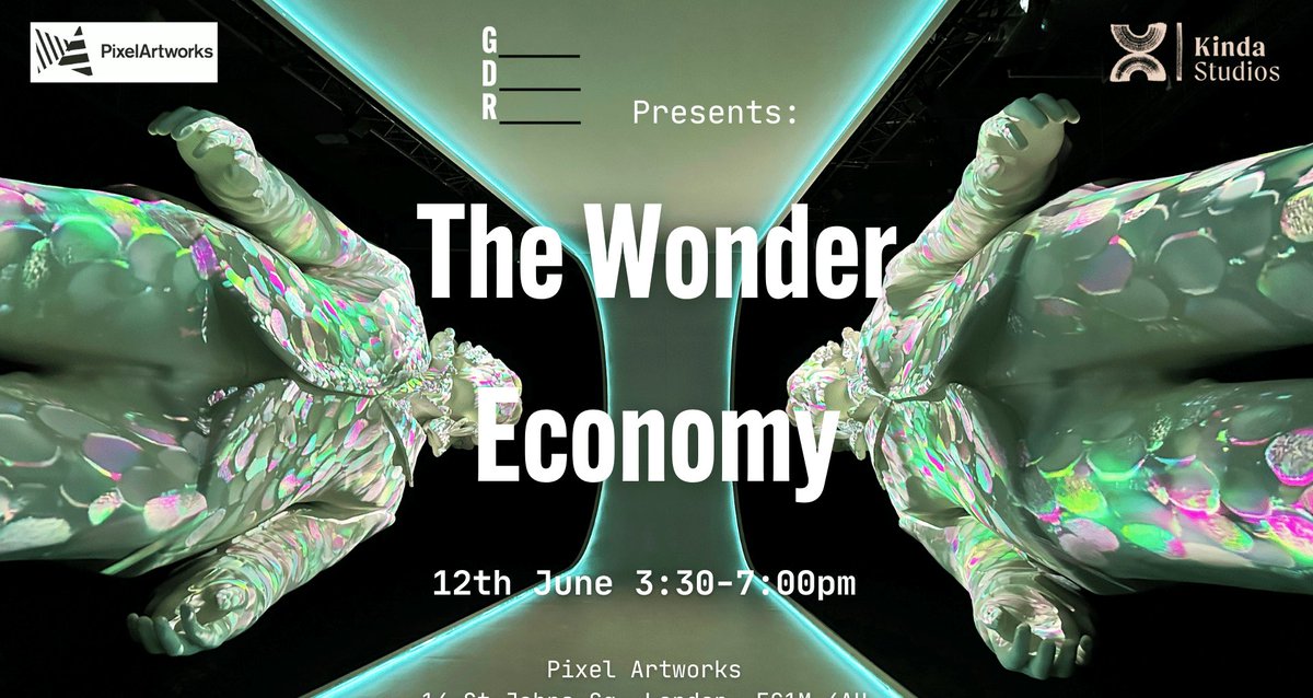 gdruk's tweet photo. Excited for our upcoming event on June 12th in London- The Wonder Economy, with @Pixelartworks_  and Kinda Studios. #wondereconomy #experience #neuroscience https://t.co/b8USSX8VEo