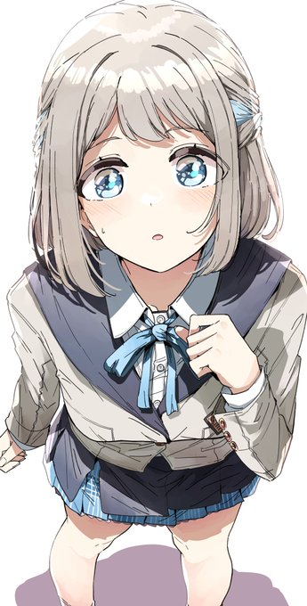 「ribbon school uniform」 illustration images(Latest)