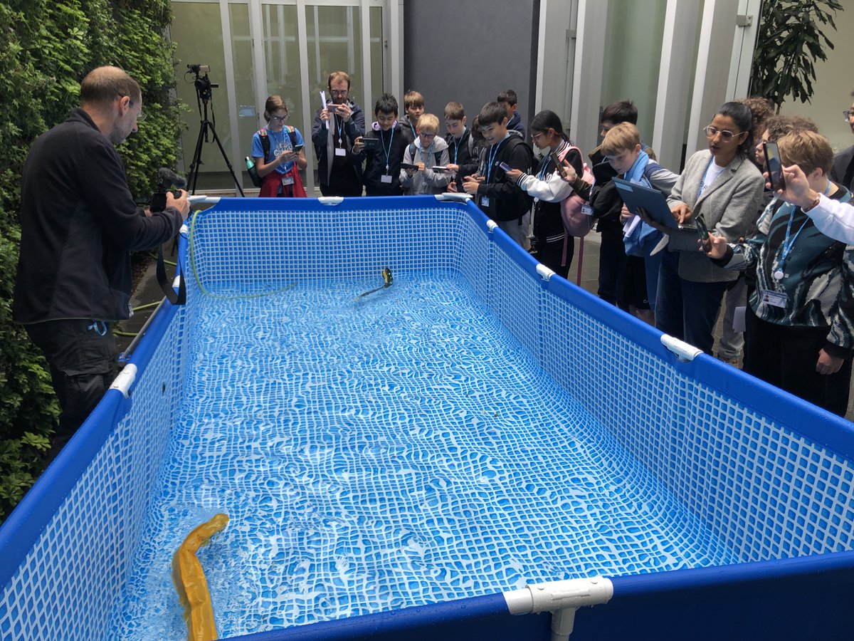 The Envirobot demos are taking place every 30 min (full and half-hour) in the building where people pick-up their badges, opposite of the main venue. Please come and have a look!