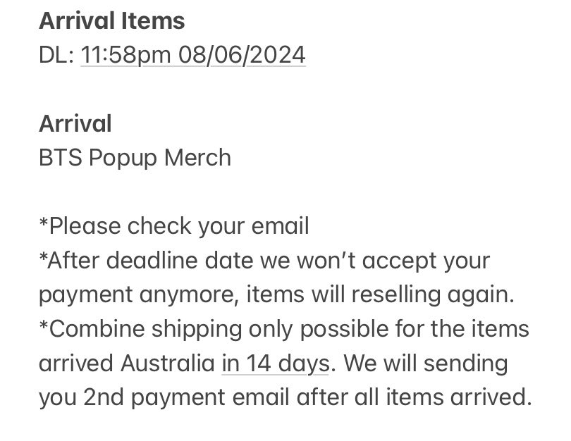 ACB_Noncrunchy's tweet photo. 【Shipment Updates 】📦
DL: 11:58pm 08/06/2024

📍Please check your email 
📍We only keep your items in 7 days 
📍If you didn’t received your email from us, please DM as soon as possible

Any questions please DM @ACB_Noncrunchy or @acrunchybakery_ https://t.co/2n1kvDGf70