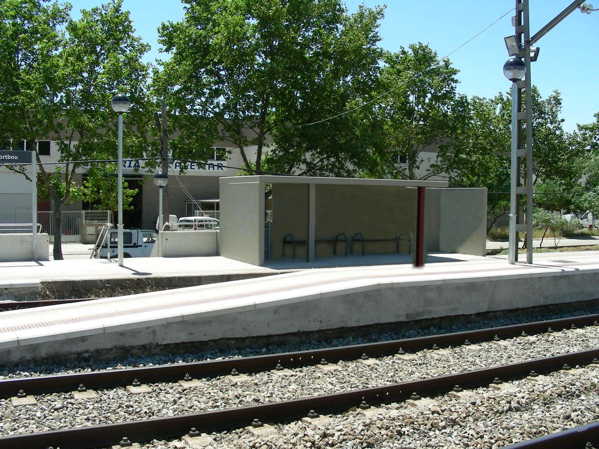 ♿️🚆 #TransformemRodalies • Reforzamos la #accesibilidad en las estaciones de Colera y Vilajuïga