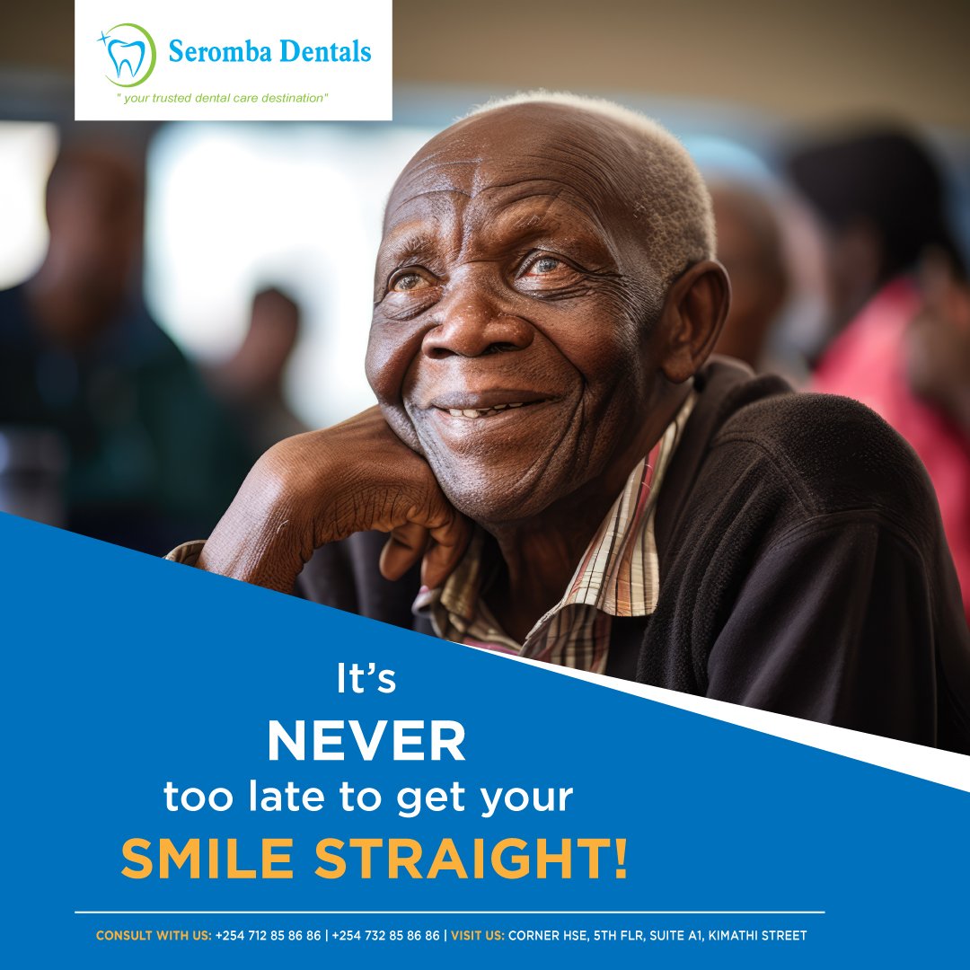 serombadental's tweet photo. It's never too late to get your smile straight. 
Schedule an appointment Today!
Call: +254 712 85 86 86 | +254 732 85 86 86

#malema ,#mpesa,#confirmed https://t.co/YfzIRt3oFR