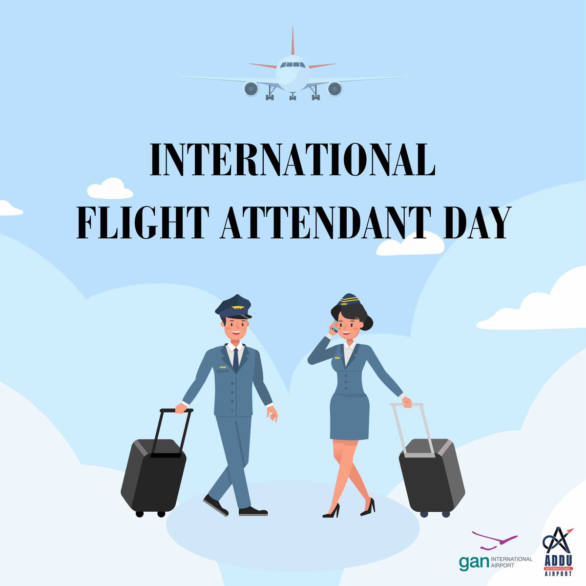 Happy International Flight Attendants Day! To all the amazing professionals who ensure our safety, comfort, and smooth travels in the skies, thank you for your hard work, dedication and  service.