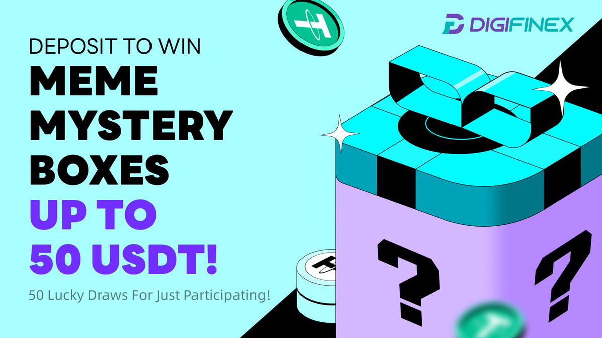 B.V๐๐๐ (@_bona_vee) on Twitter photo ๐Initial deposit with any token to win Meme Mystery Boxes worth up to 50 USDT
๐Earn $20 in tokens just for participating
๐Top trader rewards up to $800
๐Check out the details: bit.ly/3WTCXLt
#CryptoInvesting #TradeNow
โBoosted by <a href="/DigiFinex/">DigiFinex Global</a>โ ๐Initial deposit with any token to win Meme Mystery Boxes worth up to 50 USDT
๐Earn $20 in tokens just for participating
๐Top trader rewards up to $800
๐Check out the details: bit.ly/3WTCXLt
#CryptoInvesting #TradeNow
โBoosted by <a href="/DigiFinex/">DigiFinex Global</a>โ