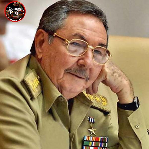 Su dedicación y valentía son faros d esperanza para Cuba, su visión y liderazgo han marcado una época y continúan siendo referentes para las generaciones venideras. #CorazónRojo desde ya celebra el cumpleaños 93 del General d Ejército Raúl Castro Ruz. #IzquierdaLatina #RaúlEsRaúl