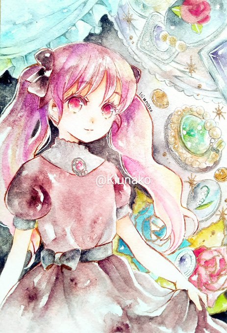 「watercolor (medium)」 illustration images(Latest)｜3pages