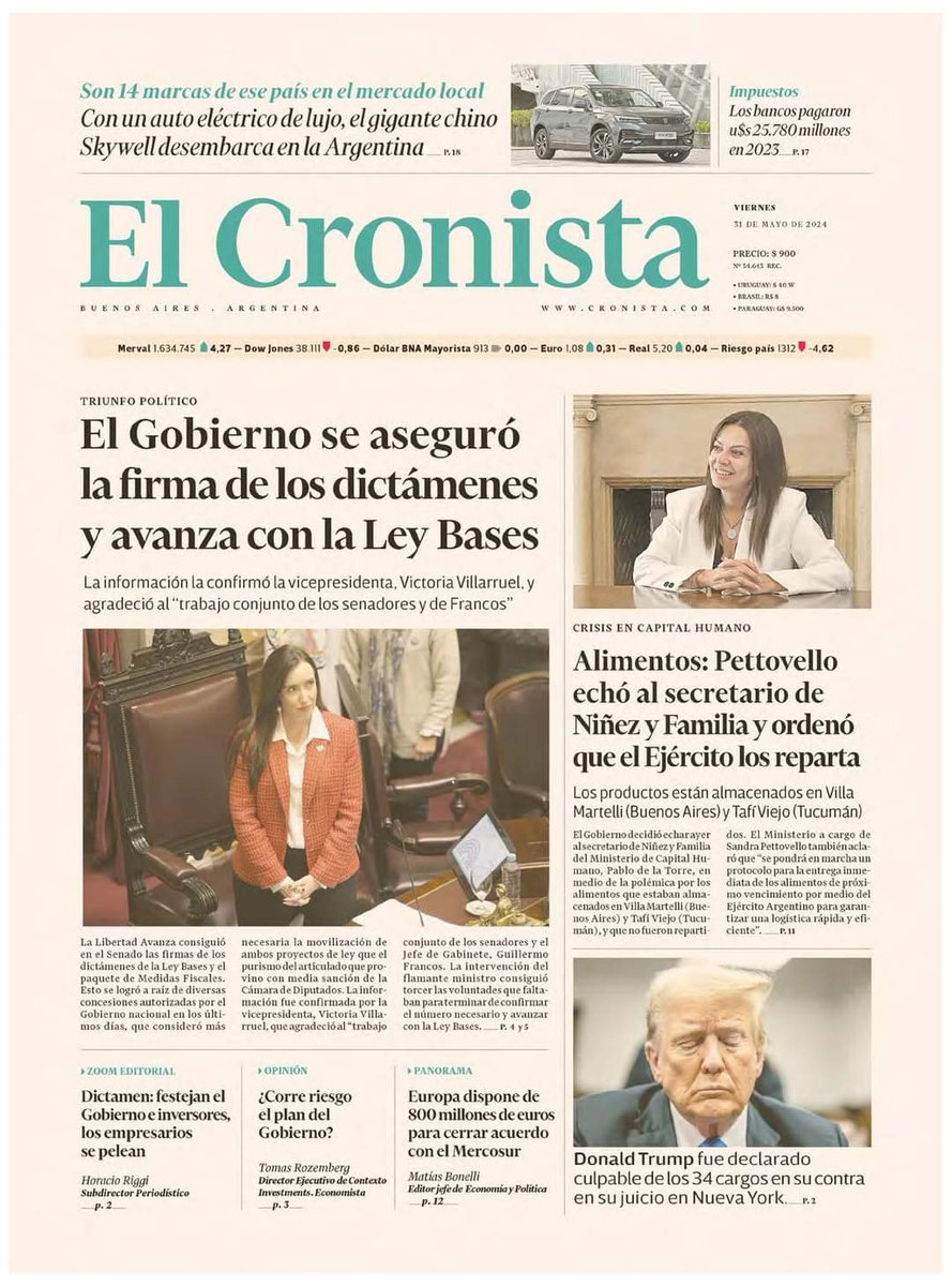 #BuenViernes 📰 Esta es la tapa de @Cronistacom

𝗞𝗲𝗼𝗽𝘀 𝗙𝗠 𝟵𝟬.𝟭🎙#LaPlata

🌐 keopsfm.com.ar
📲 buff.ly/30f4czR