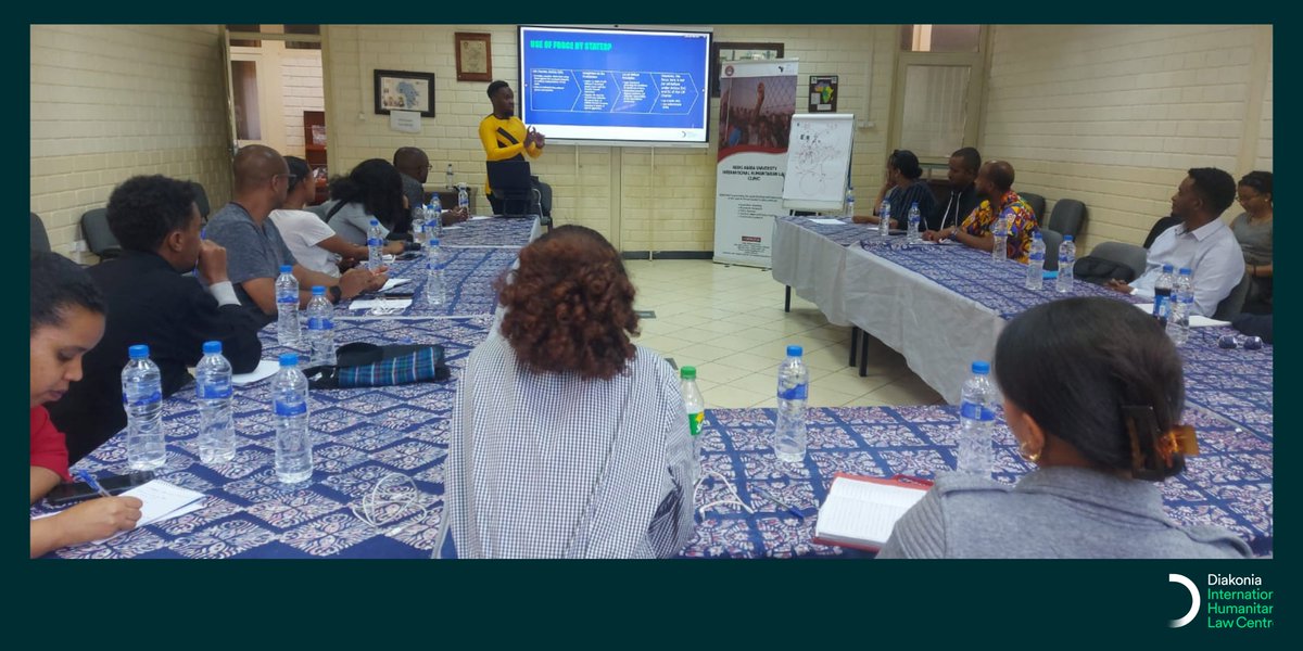 #GlobalDesk's <a href="/JNiyo/">Joshua Joseph NIYO</a> lead the "Humanitarian Principles and the Right to Humanitarian Assistance" module for <a href="/AauIhl/">AAU IHL Clinic</a>'s Advanced Course, in Ethiopia late last week.