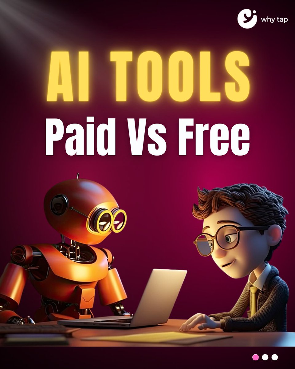 whytap_in's tweet photo. Read More...👇
🌟 Learn the benefits of both paid and free options and find out which ones suit you best. 🚀✨
#AITools #PaidVsFree #TechInnovation #DiscoverAI #CreativeTools #ProductivityBoost #TechExploration #AIForAll #ChooseWisely #FutureTech #AIOptions #DigitalTools https://t.co/nsOiB3hCeu