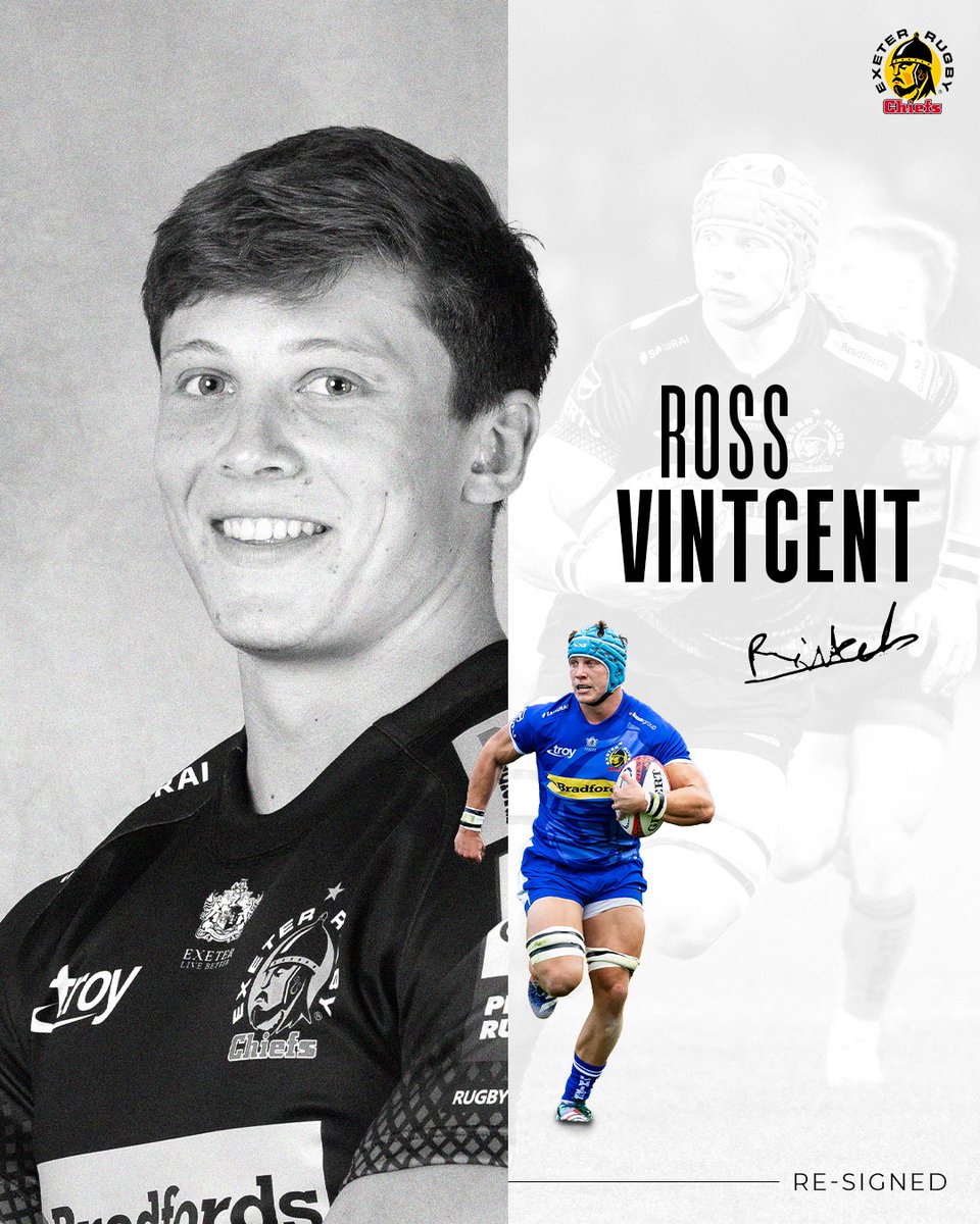 Our Italian gladiator is staying a Chief 😤

We are delighted to confirm that Ross Vintcent has signed a new contract with the club ✍️

🔗 bit.ly/3UYswUe

#JointheJourney