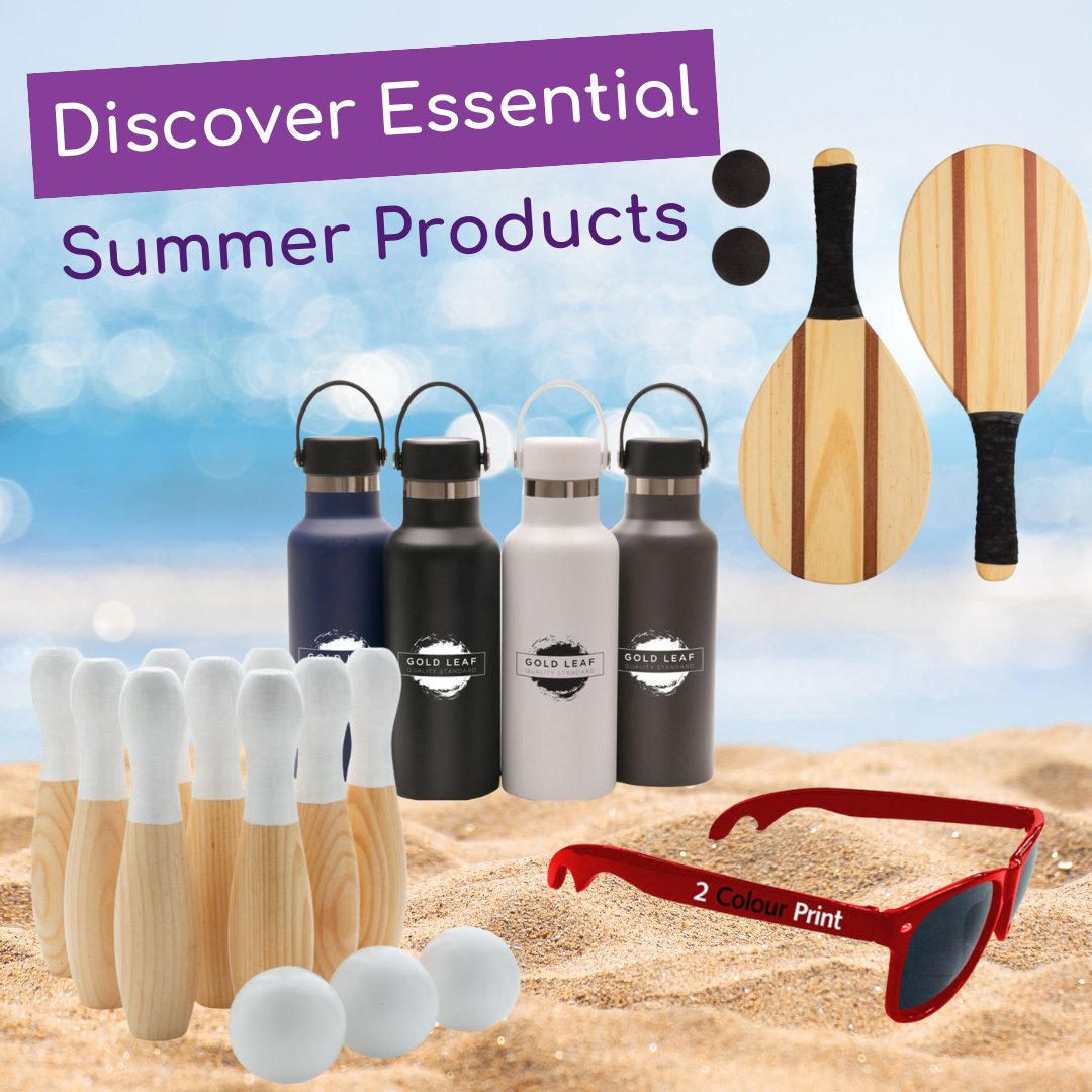 YesPromoProduct's tweet photo. As the warmer weather arrives (at last! 😂), we're here to help your business stand out with some cool summer products!

We love to help businesses, charities, schools and other organisations with fresh ideas, so get in touch if we can help you too 👉🏼sales@yespromoproducts.com https://t.co/pJHlUgKb67