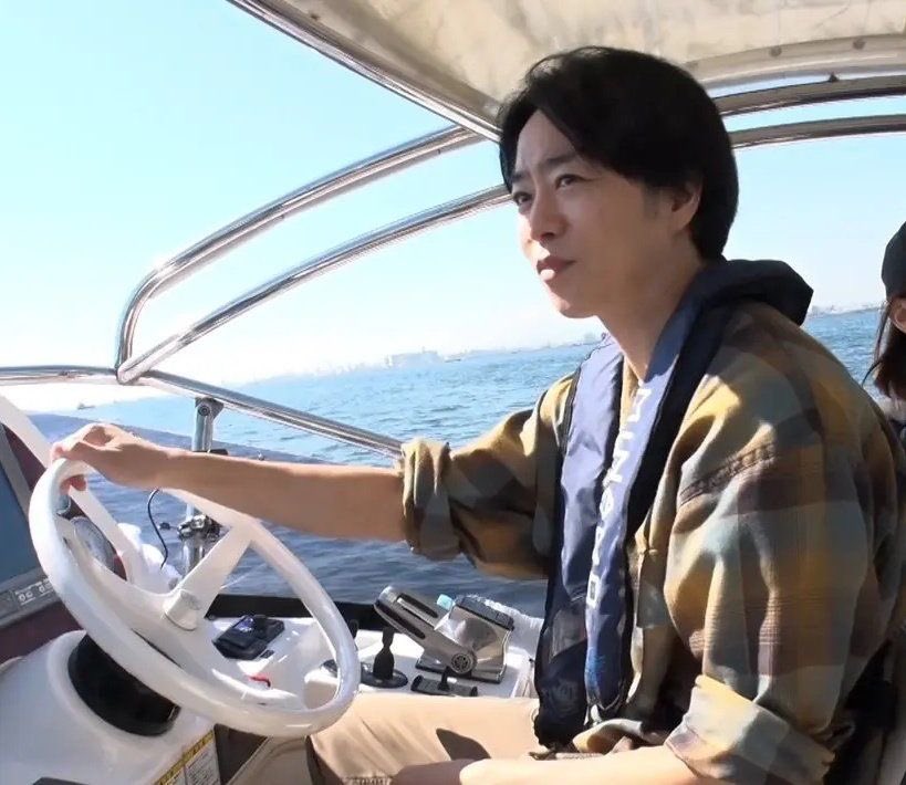 運転中🚢