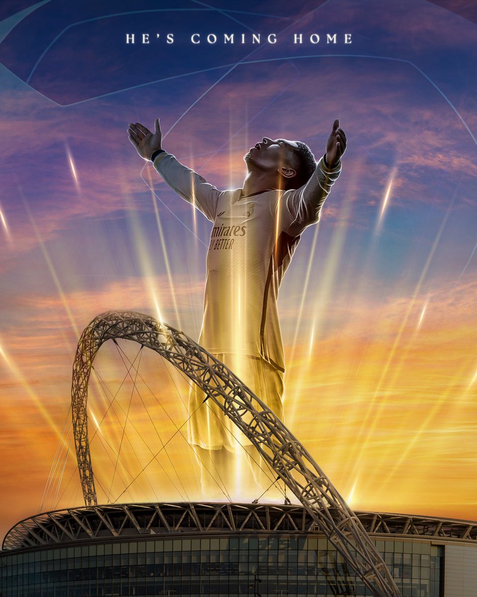 realmadriden's tweet photo. 🏠 @BellinghamJude 🏴󠁧󠁢󠁥󠁮󠁧󠁿
#APorLa15 | #UCLfinal https://t.co/rfoEQ234js