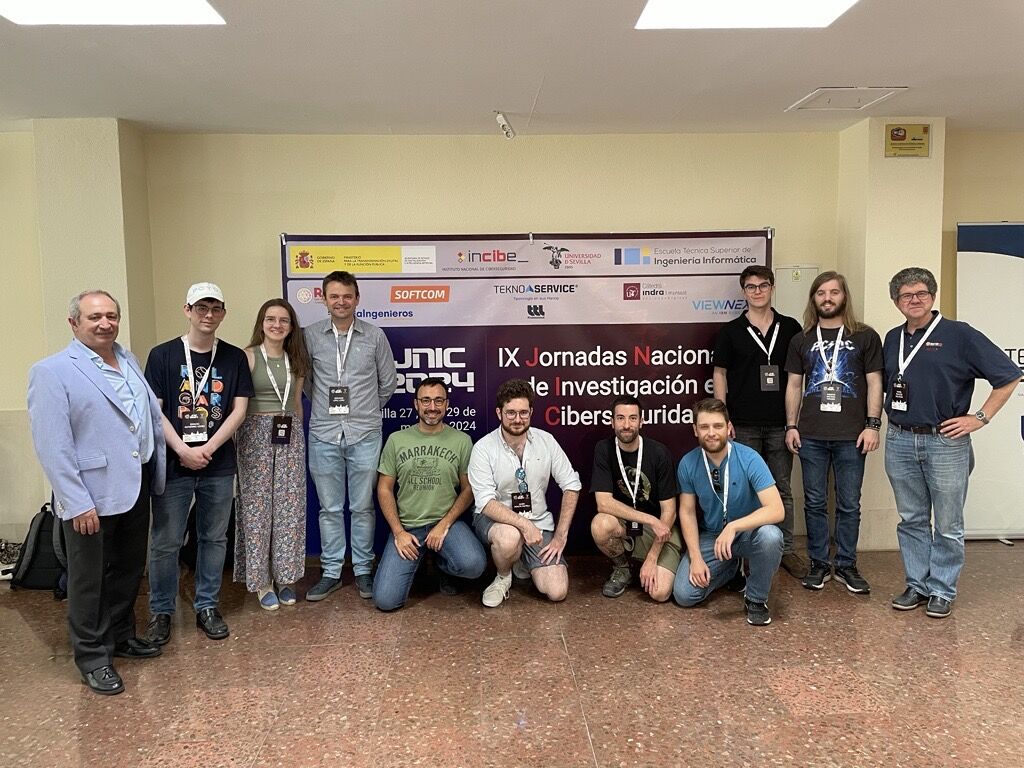 IIT Comillas (@iit_comillas) on Twitter photo El equipo de #Ciberseguridad de <a href="/IIT_Comillas/">IIT Comillas</a> <a href="/Comillas_ICAI/">Comillas ICAI</a> <a href="/UCOMILLAS/">Universidad Pontificia Comillas</a>, compartió sus resultados de investigación en las <a href="/jnic_conf/">JNIC 2025</a>, organizadas en Sevilla en colaboración con <a href="/INCIBE/">INCIBE</a>.
#JNIC2024 El equipo de #Ciberseguridad de <a href="/IIT_Comillas/">IIT Comillas</a> <a href="/Comillas_ICAI/">Comillas ICAI</a> <a href="/UCOMILLAS/">Universidad Pontificia Comillas</a>, compartió sus resultados de investigación en las <a href="/jnic_conf/">JNIC 2025</a>, organizadas en Sevilla en colaboración con <a href="/INCIBE/">INCIBE</a>.
#JNIC2024