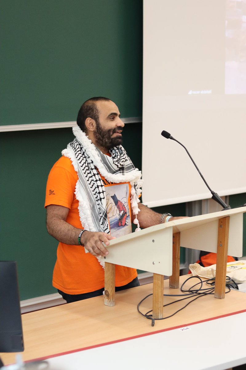 Camps_2024's tweet image. The opening keynote lecture of today on Open Letters from Guantanamo with @MansoorAdayfi @Moazzam_Begg as well as Adbellatif Nasser and Barhoumi Sufyian who joined us online. #CAMPSConference2024 #CAMPS24 #CAMPS2024 #closeguantanamo