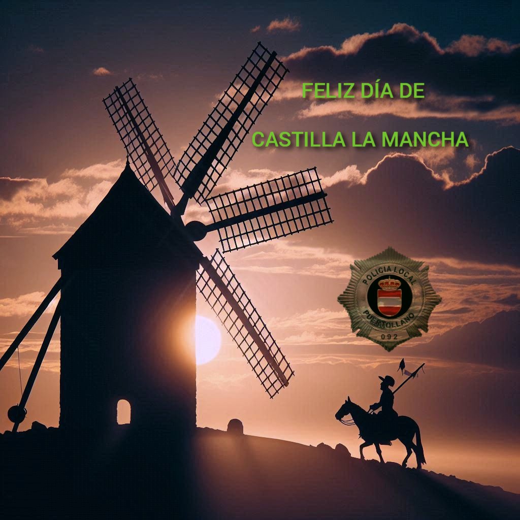 Feliz día de Castilla La Mancha, pásalo genial pero siempre con responsabilidad.
Si nos necesitas llámanos ☎️092☎️926418101
#PoliciaLocal #CercaDeTi
#DiaDeCastillaLaMancha