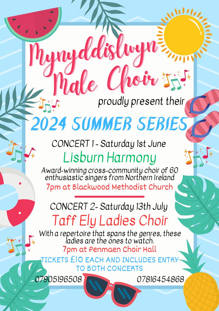 Mynyddislwyn Male Choir tweet media