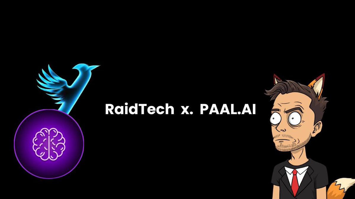 RaidTech_'s tweet image. $PAAL 𝕏 $RAID

Top 250 cryptocurrency PAAL.AI is a trailblazer in AI technology, while RaidTech leads the way in AI-powered Raid Technology. It’s a match made in heaven!

Today, we welcome Elon Bot to our Telegram group, courtesy of @PaalMind and their