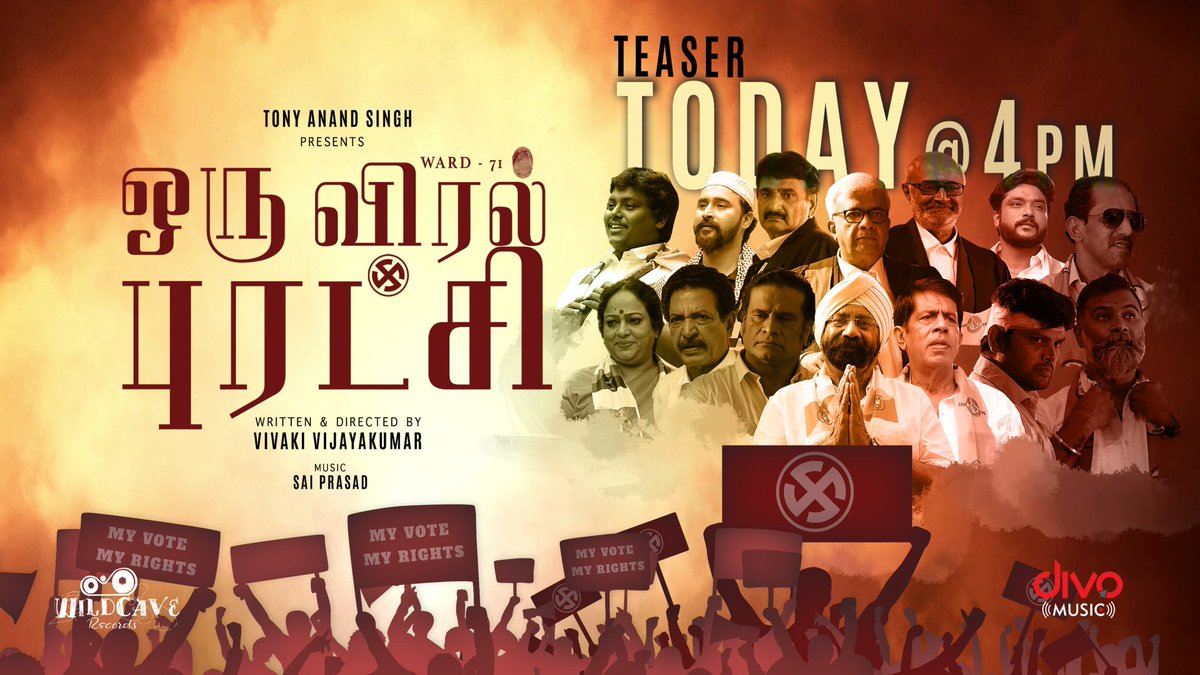Stay tuned@divo music... #Oruviralpuratchi#oruviralpuratchi #tnelection2024 #TNpeople #TNpolitics  #memes #vote #vote2024 #celebrities