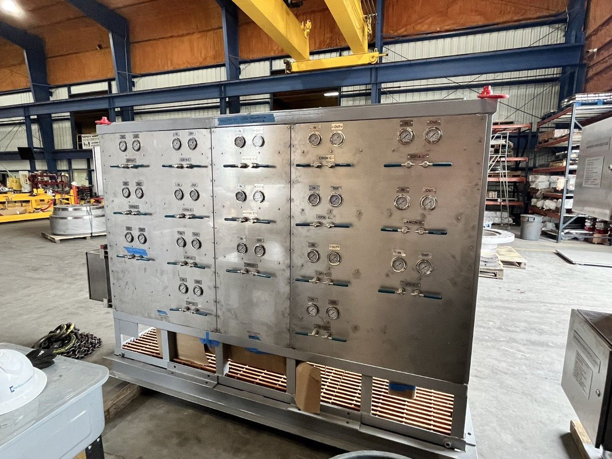 Final touches to our Deepsea Technologies Topside Umbilical Termination Assembly (TUTA)

#tuta #subsea #topside #controls #houston