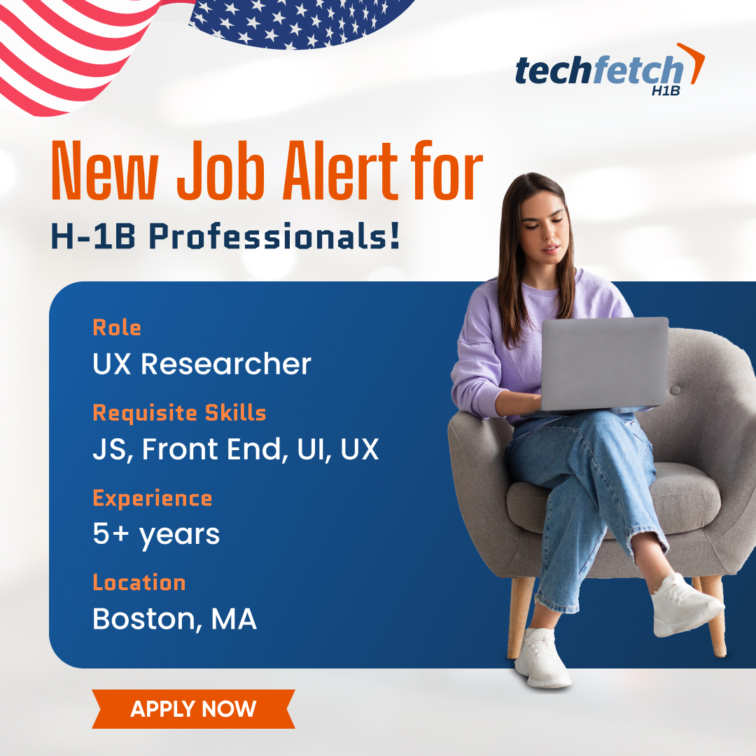 TechfetchH1B's tweet image. Passionate about uncovering user needs & driving innovation? Join our new Innovation team! Conduct user research, partner with cross-functional teams, and analyze data to shape the future of user experiences. Ready to make a difference? Apply now!
#CareerGrowth #UX #TechFetch