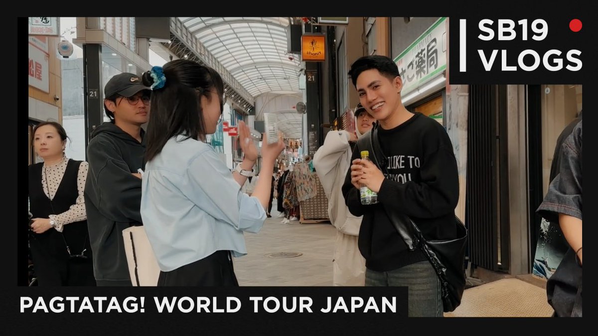 🔴 [SB19 VLOGS] PAGTATAG! World Tour Japan Watch it here 🔗 youtu.be/_5kSj4J_O0g #SB19 #PAGTATAG #PAGTATAGWorldTourJapan