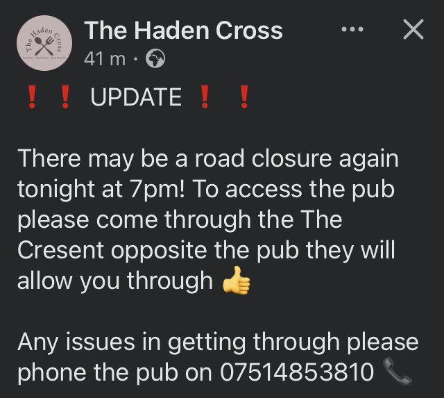 A459 Update again this evening, if you plan to come to the HC👇🏼