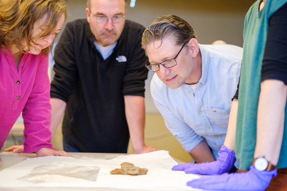 ArkmuseumUiS's tweet image. A rare sword was recently found on a farm in region Stavanger, X-ray reveals an inscription. Archaeologists at our museum will do further examinations to see if this is, for the first time on a local level, an Ulfberht-sword. Info in Norwegian: uis.no/nb/om-uis/arke…