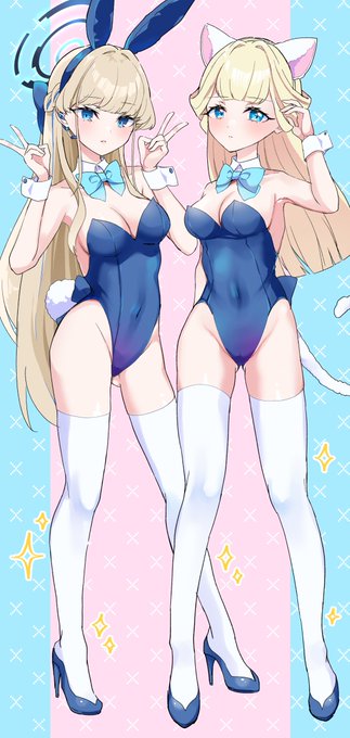 🐰バニートキ&ユキ 全身Ver.🐈

カラーリングが似てるよね……?? 