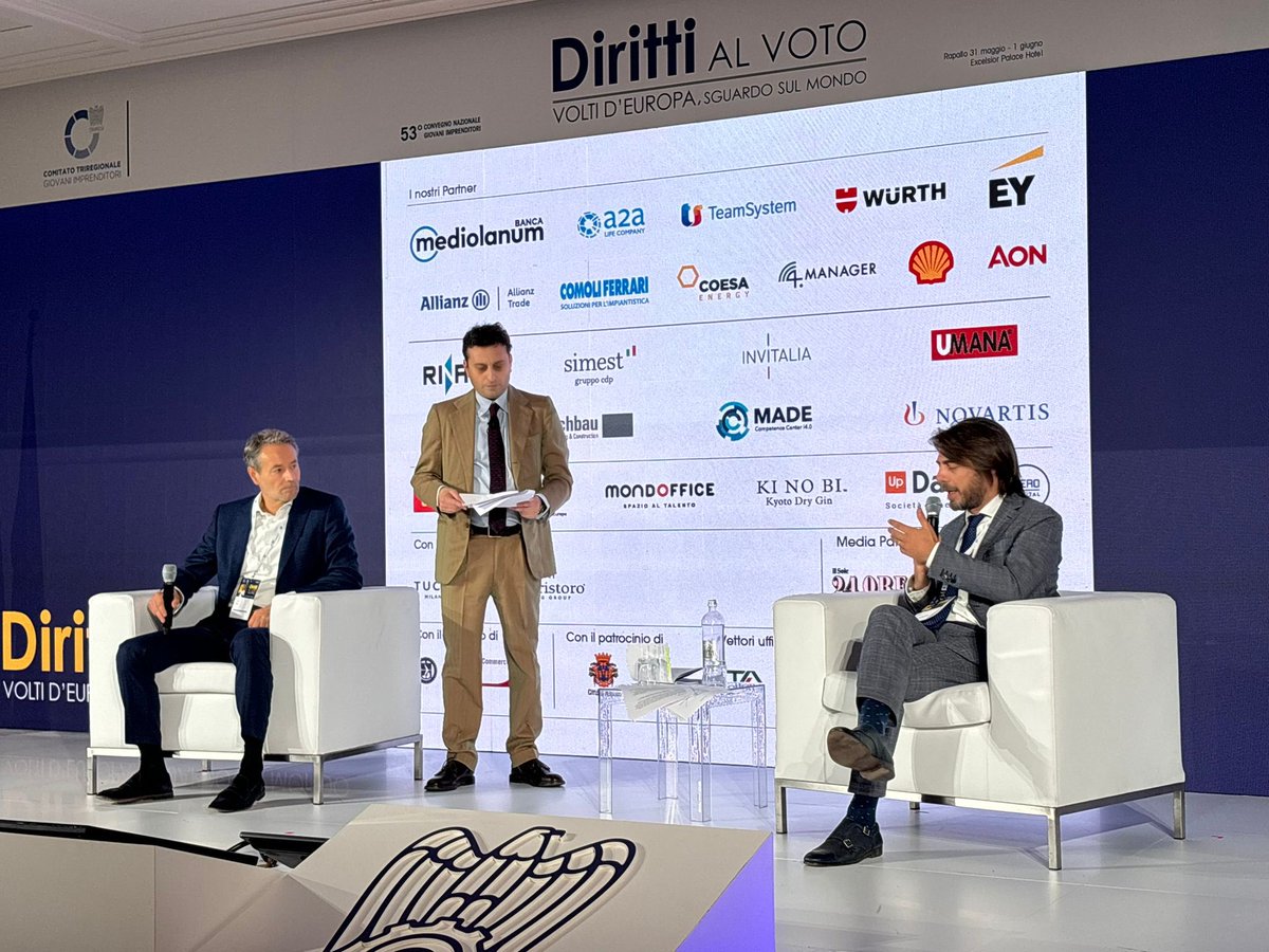 Come le aziende interpretano e reagiscono ai cambiamenti repentini di mercati, logistica e catene del valore? Lo chiediamo a Paolo Ferrari AD <a href="/ComoliFerrari/">Comoli Ferrari</a> e Nicola Piazza AD <a href="/wurth_italia/">Würth Italia</a> #Rapallo2024