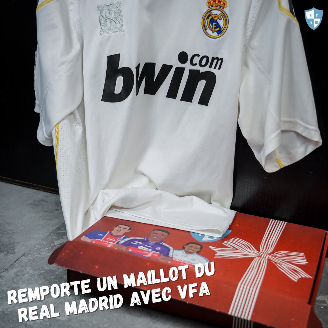 🚨 CONCOURS 🚨

En partenariat avec <a href="/VFArea/">Vintage Football Area</a>, nous vous faisons gagner une box mystère, contenant un maillot authentique du Real Madrid ! 

Pour participer, vous devez :

▫️RT ce tweet 
▫️Follow <a href="/RMadridFrance_/">RMFrance 🇫🇷</a> &amp; <a href="/VFArea/">Vintage Football Area</a> 

👉 Le tirage au sort sera fait le 3 juin !

Bonne chance à