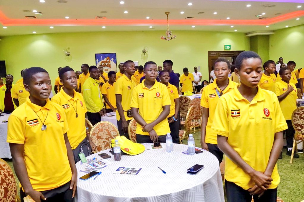 <a href="/USSSAOnline/">Uganda Secondary Schools Sports Association</a> organizes a luncheon at the Imperial Royal Hotel for the teams that participated in the ISF Football World Cup in China and CAF Schools Championship in Zanzibar, representing Uganda.
  <a href="/Educ_SportsUg/">Ministry of Education and Sports - Uganda</a> <a href="/OgwangOgwang/">Peter Ogwang</a> <a href="/JanetMuseveni/">Janet K. Museveni</a> 
📸 <a href="/musomesaug/">Male Solomon Grace</a>