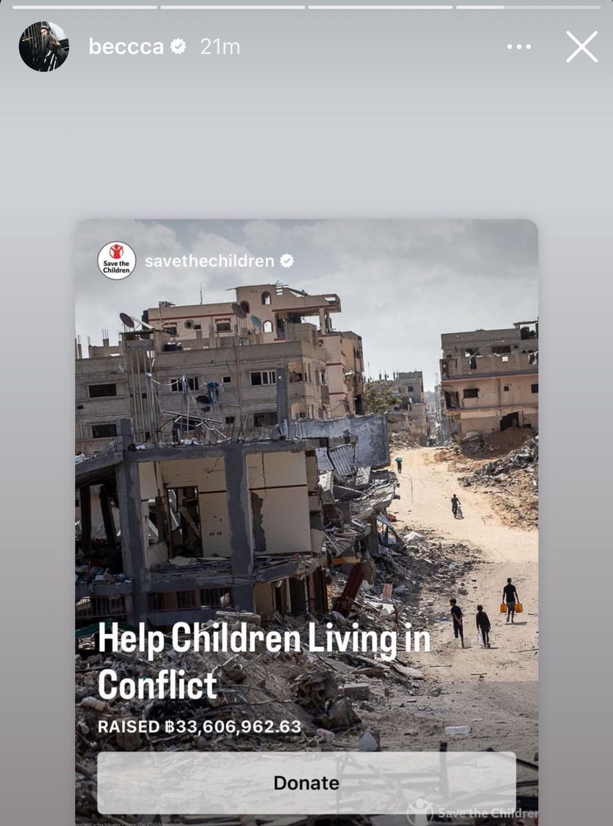 This is how it feels supporting the right artist… Using her influence, big or small, Becky Rebecca Armstrong never fails to speak up for things she feels about. Thank you @AngelssBecky! 

Stop the violence. Help the Children, Free Palestine 🇵🇸 

#AlleyesonRafah
