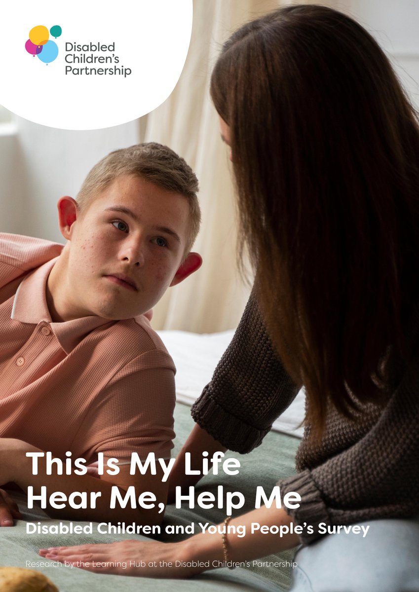 🚨 REPORT NEWS 🚨 We're pleased to share our new report This Is Me Life: Hear Me, Help Me. Inadequate support services for disabled young people across England are denying them the right to a happy and fulfilling life and threatening their futures. bit.ly/DCPHMHM