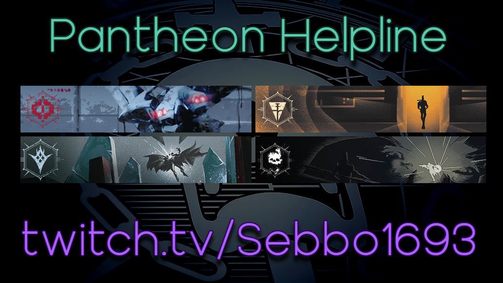 Live in 1 hour with more Pantheon! ✌🏼

twitch.tv/sebbo1693