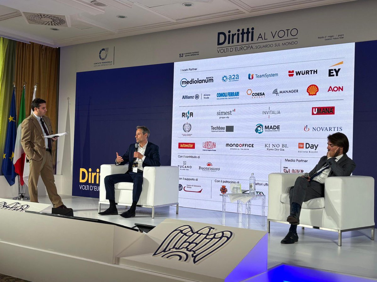 Affrontare la 5a rivoluzione industriale mentre è ancora in atto la 4° non è semplice. Oggi possiamo combinare extended reality e AI per alzare le performance aziendali - Paolo Ferrari AD <a href="/ComoliFerrari/">Comoli Ferrari</a> e Nicola Piazza AD <a href="/wurth_italia/">Würth Italia</a> a #Rapallo2024