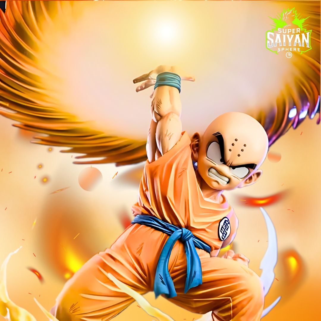 SSaiyanSphere's tweet photo. Limitless Kuririn 25cm 🌟
⚡️Get yours today | 🔗Link in bio 
✨🐉 Only at Super Saiyan Sphere https://t.co/8dAqeNd6KR