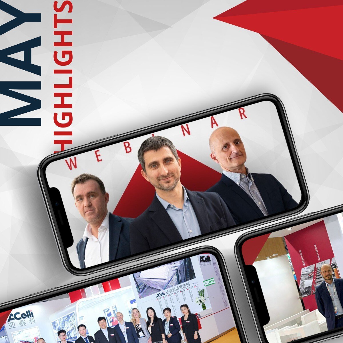 A.Celli’s May #HIGHLIGHTS 🔴hubs.ly/Q02yY6wm0 🔴hubs.ly/Q02yY6xh0 🔴hubs.ly/Q02yY72-0 #acelli #onaroll #tissue #paper #nonwovens #may #recap #bestof #events #blog