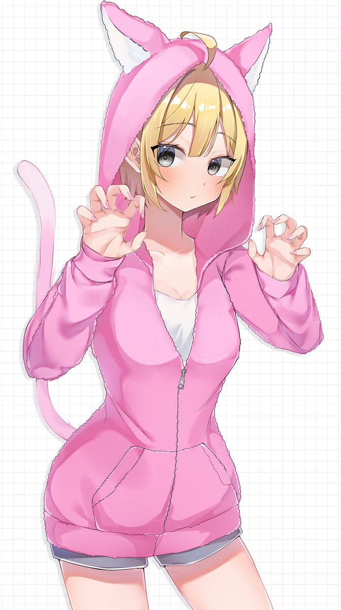 #ニート部アート  #あーけんあーと 
猫化あーけんさん