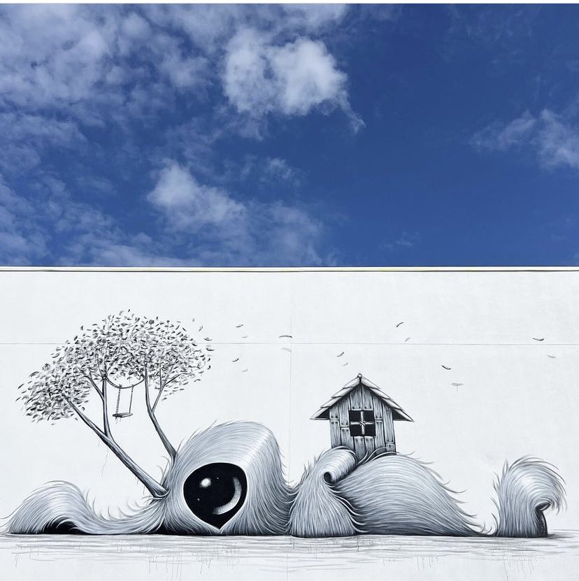 The whimsical street art of Haley Welsh in Queensland Australia.
#StreetArt #HaleyWelsh #Australia
