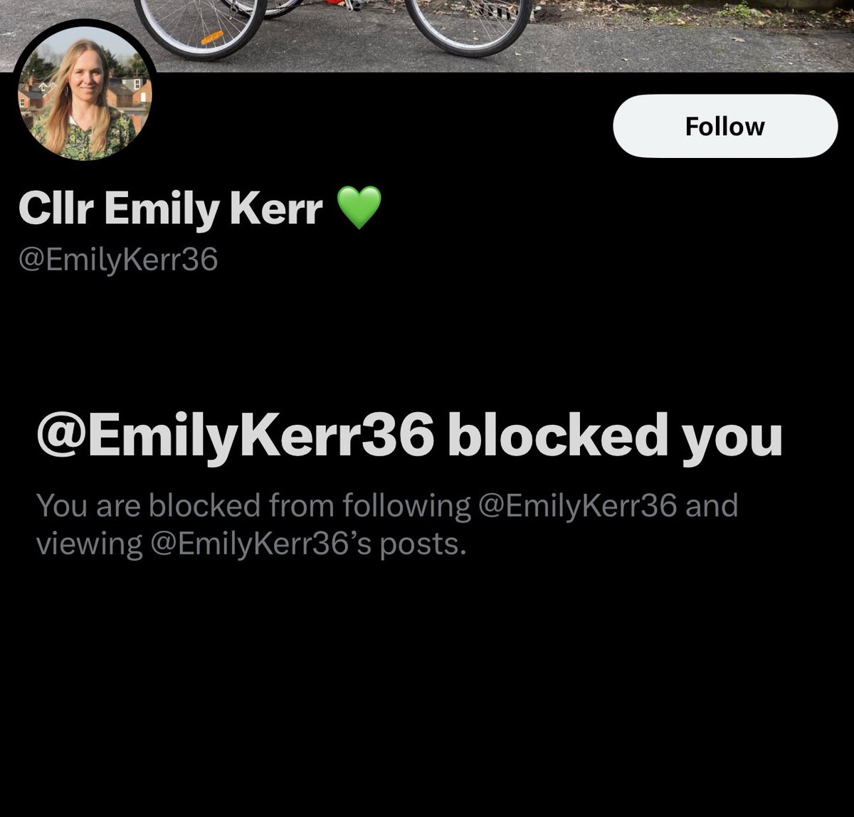 Cllr @EmilyKerr36 refused to take our advise to obey basic highway code. 
We will put through complaint to @OxfordCity for breaking the code of conduct for cllr. 
Anyone else who is interested to do this please DM us and we will send you the appropriate application form.