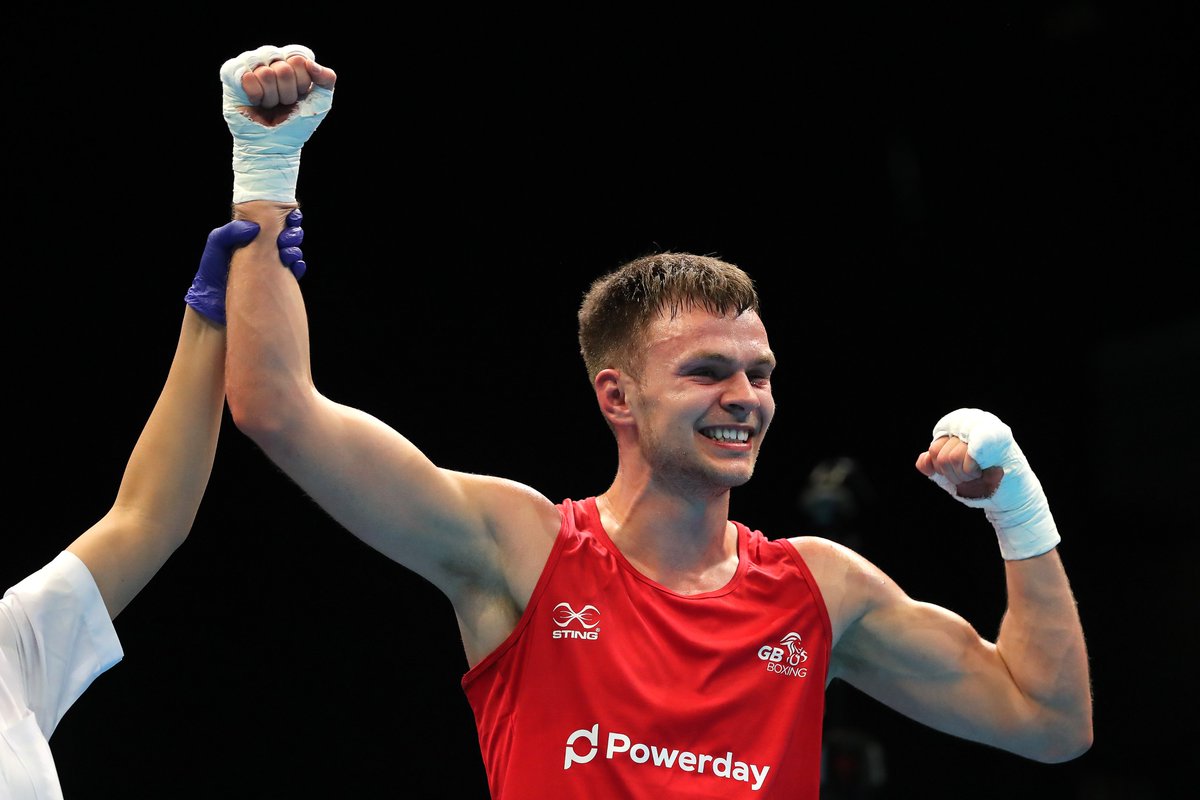 Olympic Qualification? Aced it 🙌 @LewisJRich has clinched a spot to @Paris2024 at the final Boxing Olympic Qualifier And he won it via a unanimous decision 🥊