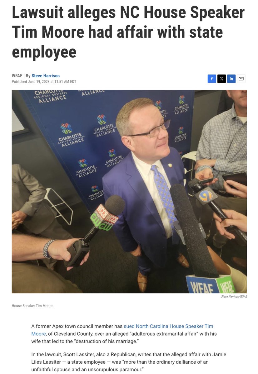 Raise your hand if you're surprised that House Homewrecker Tim Moore is totally cool with felonies to hide sexual affairs that might be politically damaging. 

🦗🦗🦗🦗🦗🦗🦗🦗🦗🦗🦗🦗🦗🦗🦗🦗🦗🦗🦗🦗🦗🦗🦗🦗🦗🦗🦗🦗🦗🦗🦗🦗🦗🦗🦗🦗🦗🦗🦗🦗🦗🦗🦗🦗🦗🦗🦗🦗🦗🦗🦗🦗🦗
#ncpol #ncga