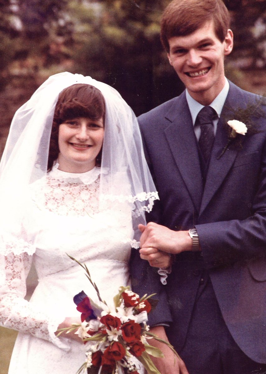 44 years ago today this happened! Where did the years go? 3 children and 4 grandchildren later here we are. Enjoying life to the full. Quite how Julie has managed to put up with me for this long heaven only knows. But, I am eternally grateful she has.