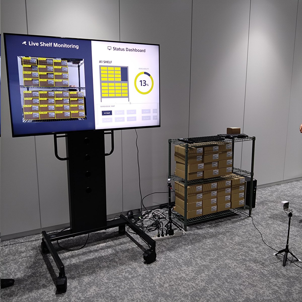 hayakumi8893's tweet image. 今日は AITRIOS Meet Up Event #4
@AITRIOS に参加しています。

#AITRIOSMeetup #AITRIOS